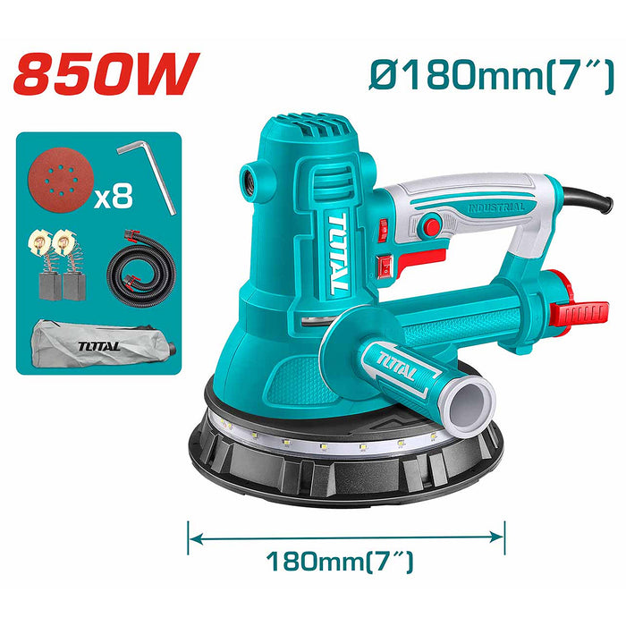 Máy chà bột mịn tường công suất 850W Total TDWS10508 đường kính đế 180mm