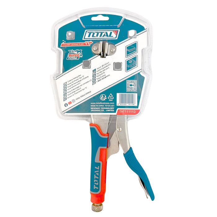 Kìm kẹp chìa khóa chữ C 11 inch TOTAL THT111113