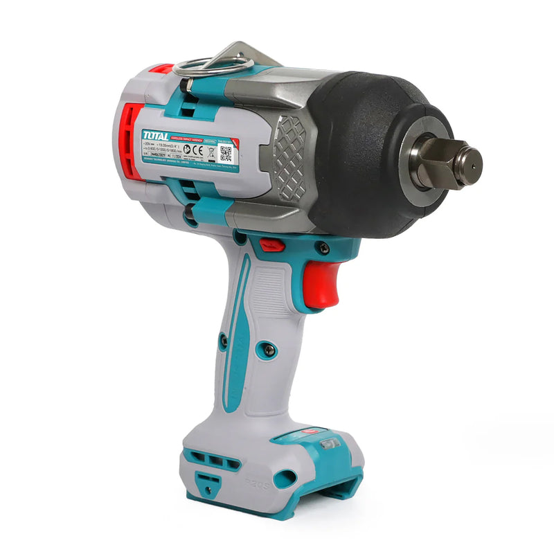Máy siết bu lông cốt 3/4 inch không chổi than dùng Pin 20V Total