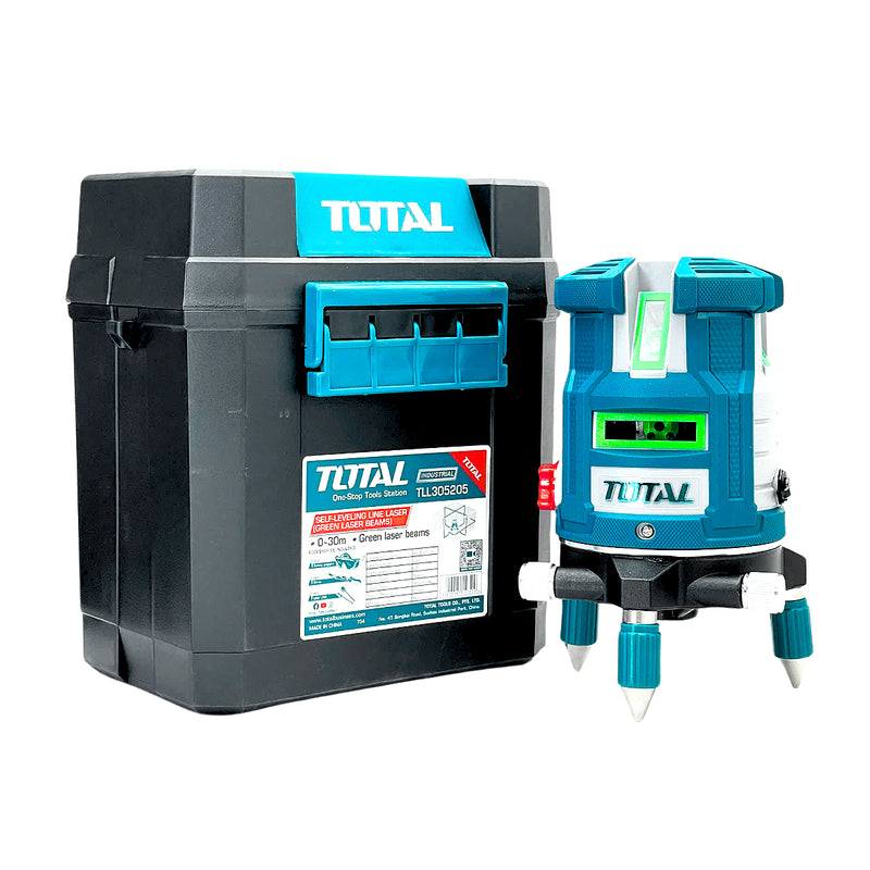 Máy đo mức cân bằng tia lade (tia xanh) TOTAL TLL305205