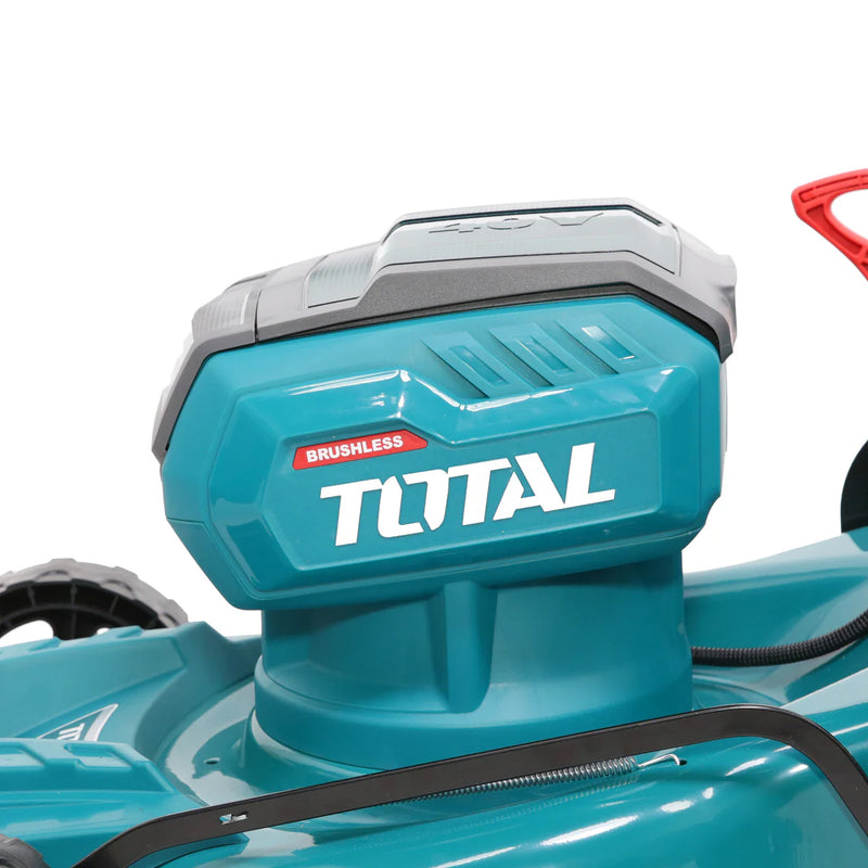 Xe cắt cỏ kích thước 18 inch không chổi than dùng Pin Lithium 40V Total TLMLI20185 (Chưa bao gồm Pin + sạc)