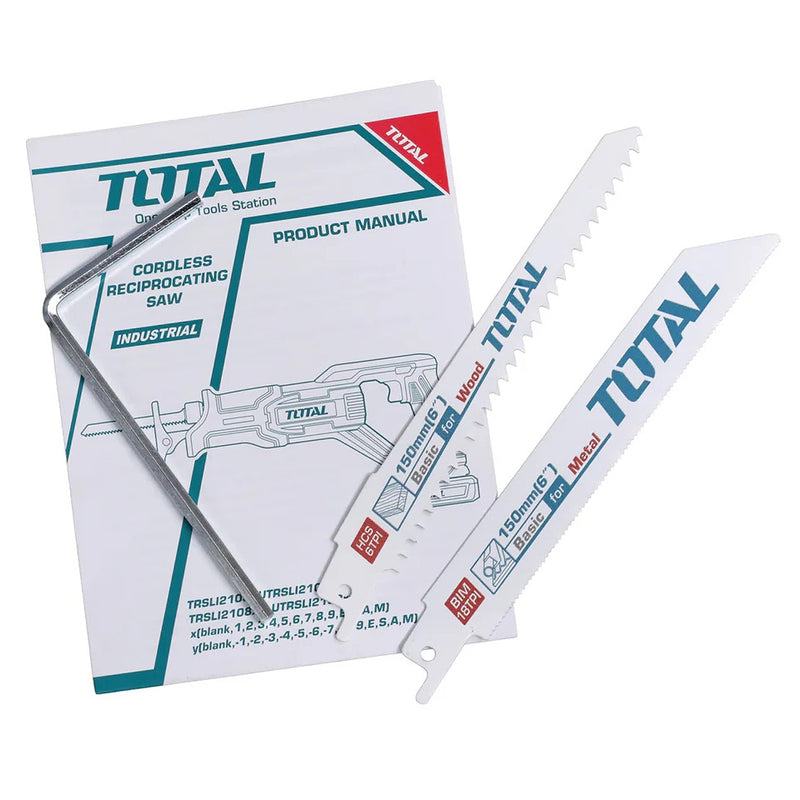 Máy cưa kiếm Total TRSLI2108 dùng Pin 20V (Chỉ thân máy)