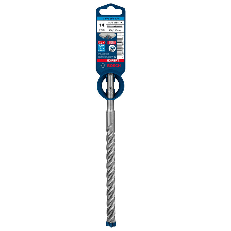 Mũi khoan bê tông SDS Plus-7X Bosch đường kính mũi từ 14mm - 30mm, đuôi gài
