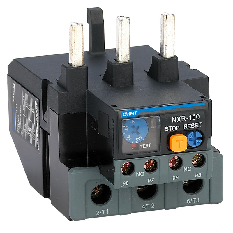 Relay nhiệt bảo vệ Chint NXR Series lắp cho khởi động từ NXC series, dãy bảo vệ từ 0.1A ~ 630A
