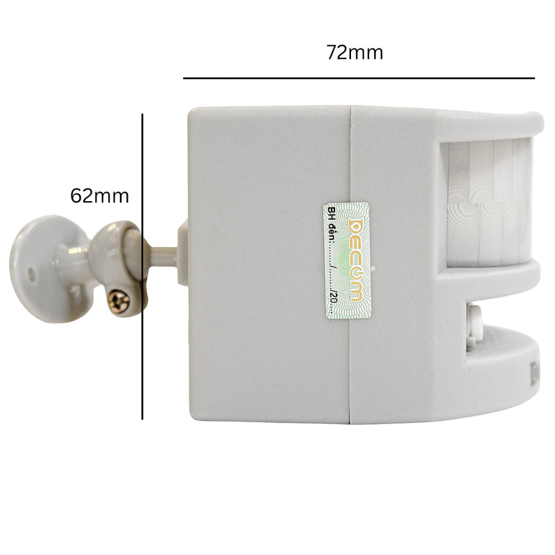 Thiết bị báo động chống trộm hồng ngoại 1 âm thanh Decom DC113