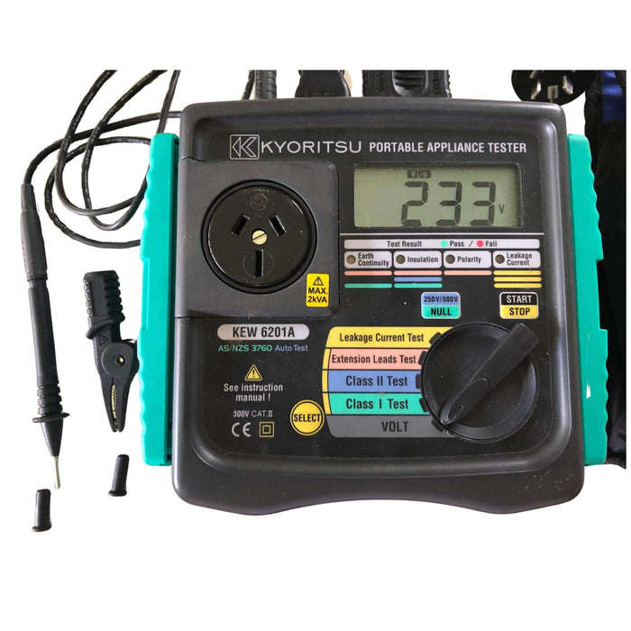 Thiết bị kiểm tra điện trở cách điện cho thiết bị di động Kyoritsu Kew 6201A