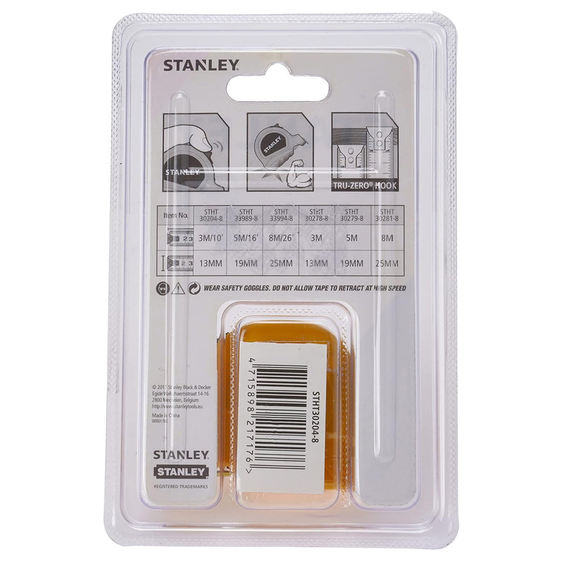 Thước cuộn thép dòng Basic Stanley chiều dài từ 3m - 8m