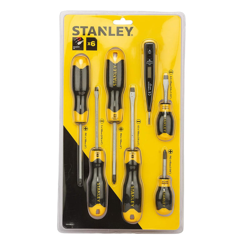 Bộ tua vít kèm bút thử điện 6 chi tiết Stanley STHT92002-8