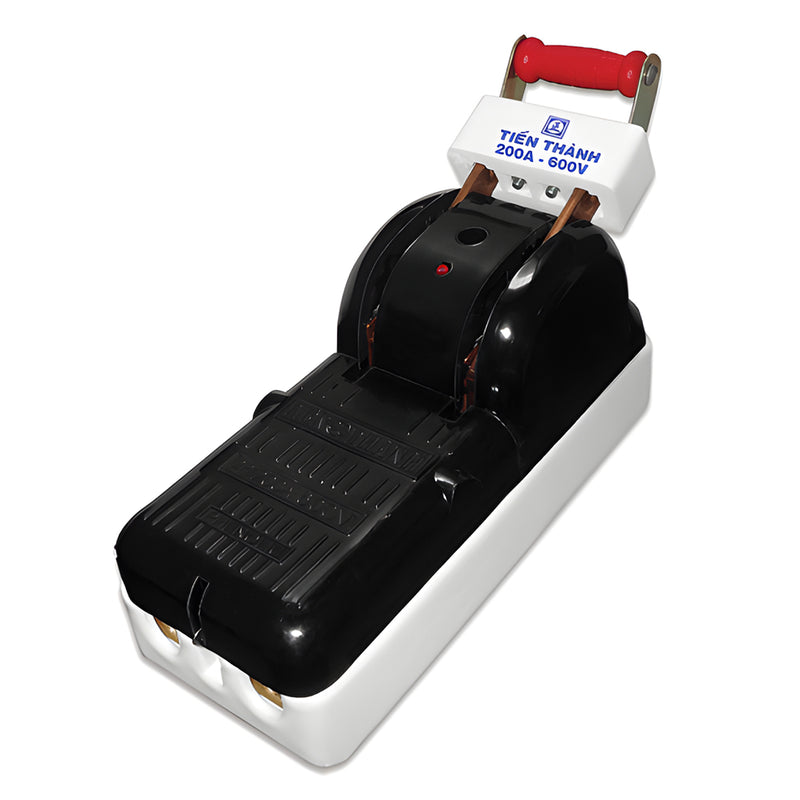 Cầu dao sứ chịu tải cao Tiến Thành, tiếp điểm đồng.