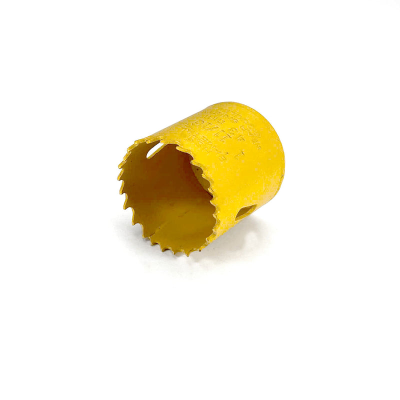 Mũi khoét lỗ sắt HSS M3 Bi-metal 21 - 43mm, cắt sâu 38mm, răng 4 - 6TPI TOLSEN