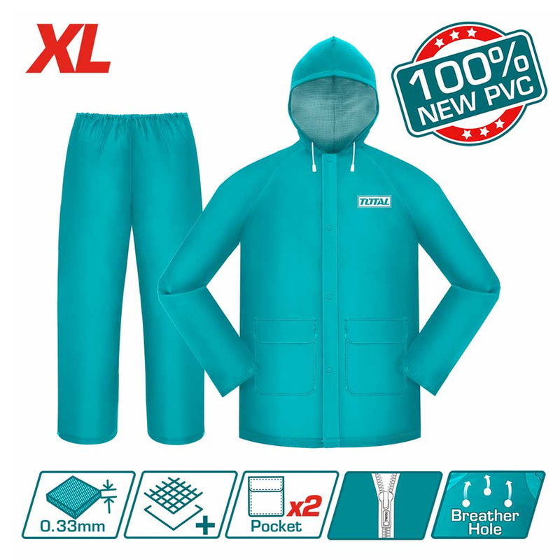Bộ đồ đi mưa size XL Total THTRS031.XL