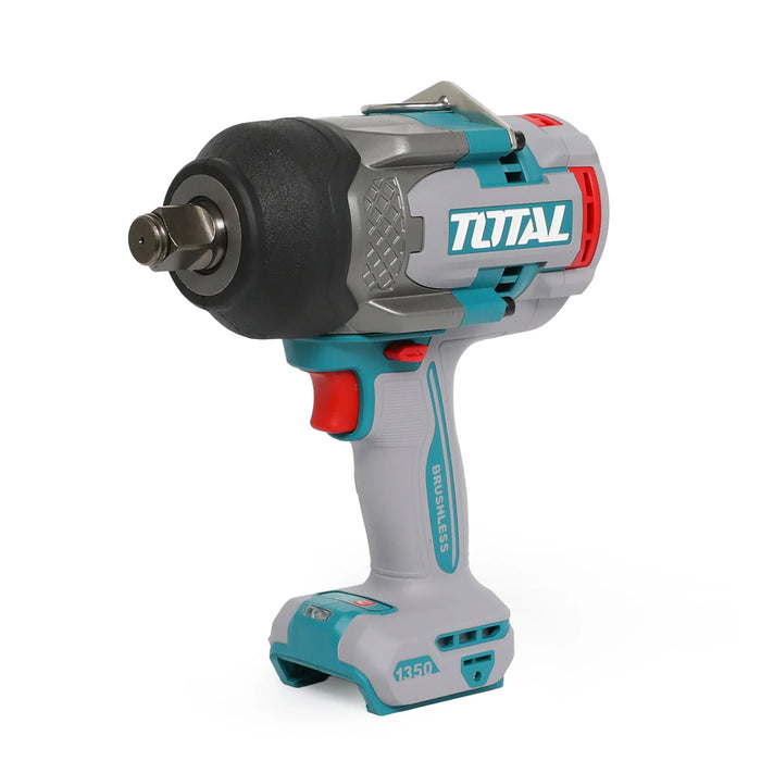 Máy siết bu lông cốt 3/4 inch không chổi than dùng Pin 20V Total