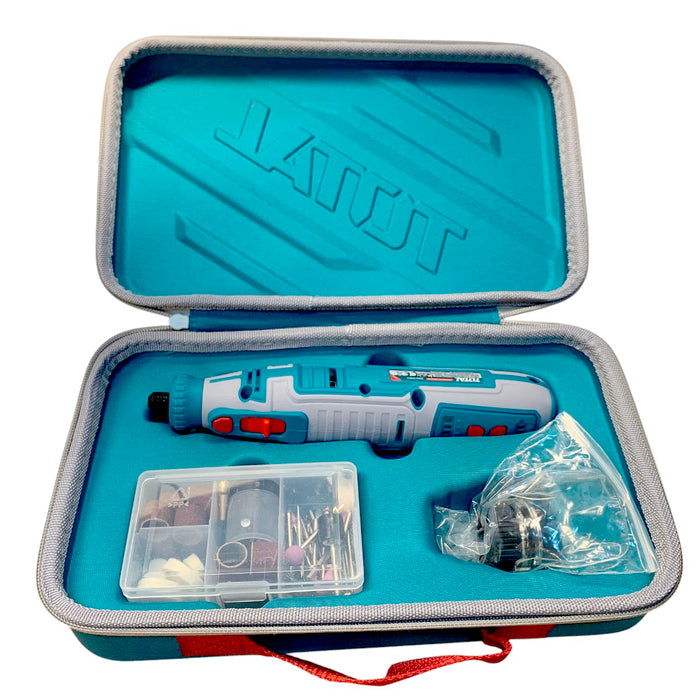 Máy mài khuôn dùng Pin sạc 8V TOTAL TMGLI0801 (Không kèm cáp USB Type-C )