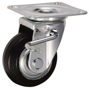 Bánh xe đẩy Ukai JB-Type có xoay, có khóa bánh, đường kính từ 75mm - 250mm