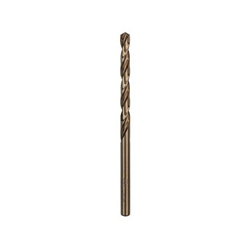 Hộp 10 mũi khoan Inox HSS-Co Bosch đường kính từ 1mm - 7.5mm, đuôi trơn (Tiêu chuẩn DIN 338)