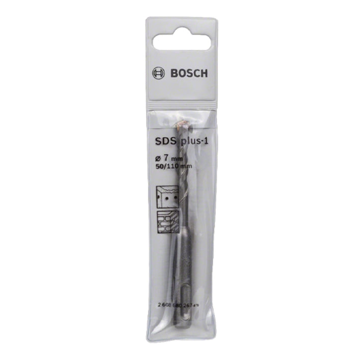 Mũi khoan bê tông SDS PLUS Bosch đường kính 7mm, đuôi gài (loại phổ thông)