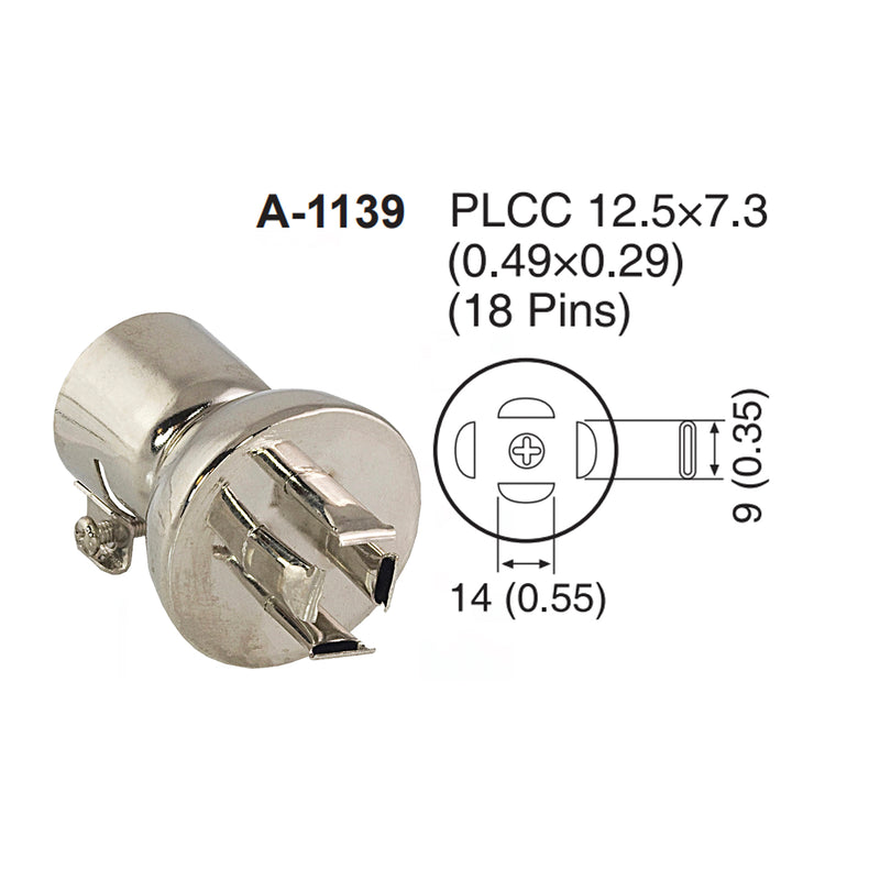 Phụ kiện đầu ống khò nhiệt Atten mã số A-1139