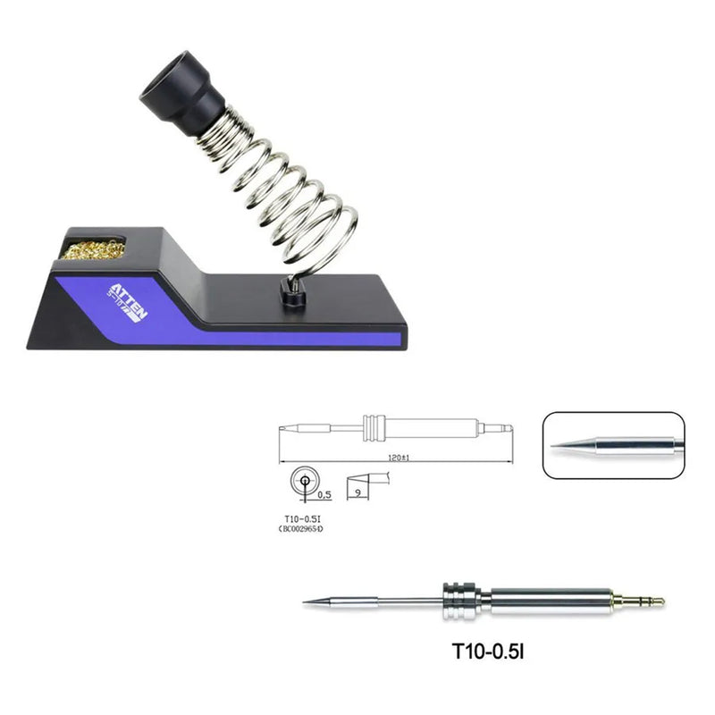 Mỏ hàn dùng nguồn USB Kỹ Thuật Số ATTEN GT-2010+, công suất 10W, Max 450°C