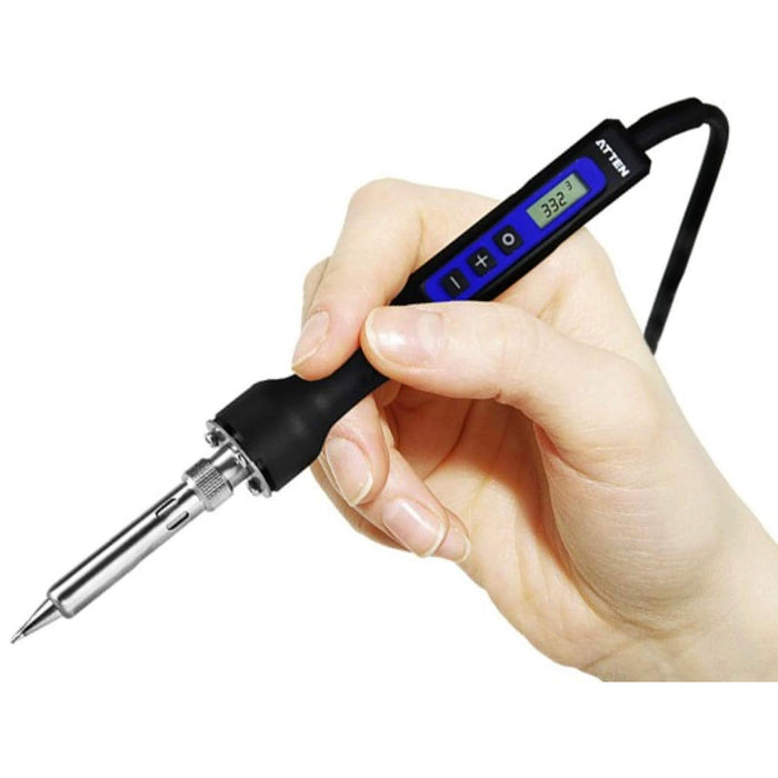 Mỏ hàn chuyên nghiệp kỹ thuật số 65W~150W Atten 2065D/2080D/2150D Series, điều chỉnh nhiệt độ, có thể thay mũi hàn, max 480°C