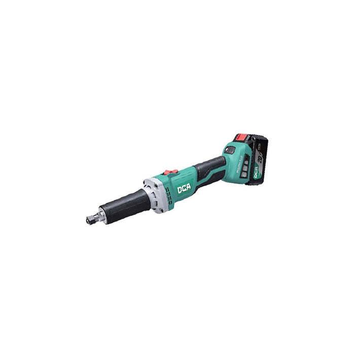 Máy mài khuôn Pin 20V max DCA ADSJ25, cốt mài 6mm, động cơ không chổi than.