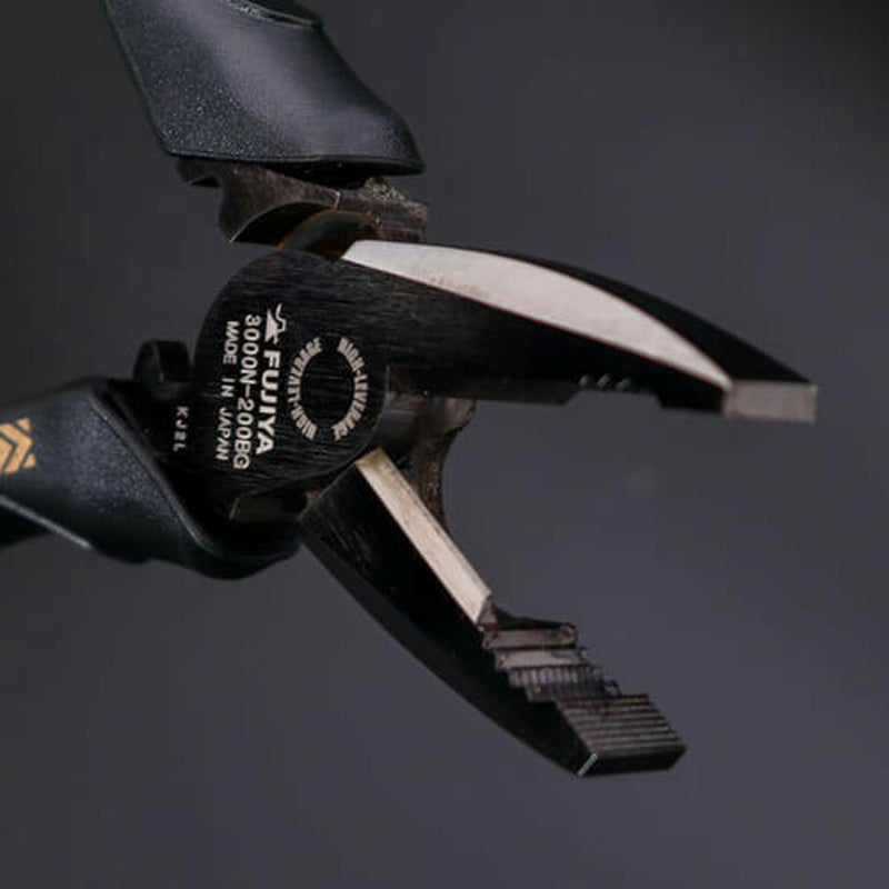 Kìm điện cắt cạnh trợ lực Fujiya Kurokin-Series, kích thước từ 200mm - 225mm. Tiêu chuẩn RoHS