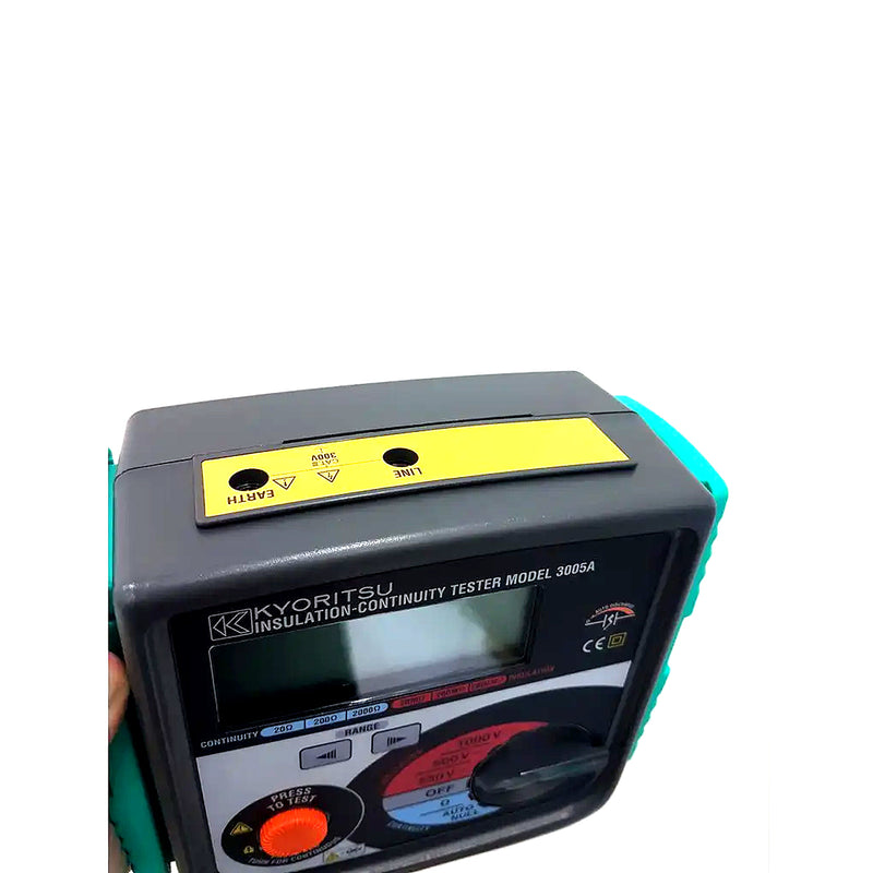 Thiết bị đo điện trở cách điện kỹ thuật số Kyoritsu Model 3005A dải đo từ 250V -1000V