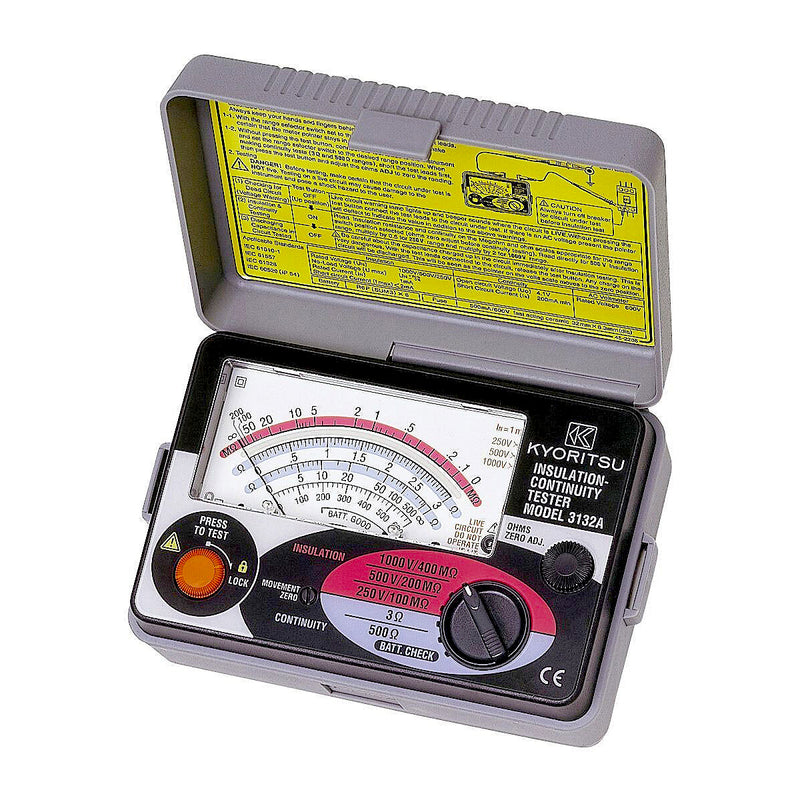 Thiết bị đo điện trở cách điện liên tục 1000V Kyoritsu Model 3132A