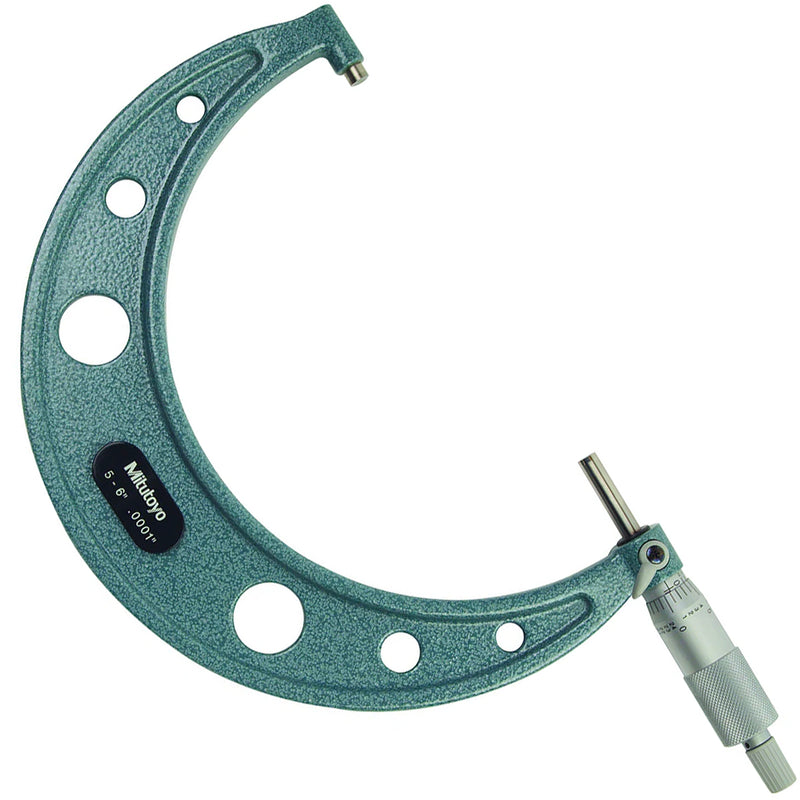 Panme đo ngoài Mitutoyo Series 103 hệ Inch, Nhóm dãy đo từ 0 - 10 Inch, Vạch chia chính xác cao 0.0001 Inch
