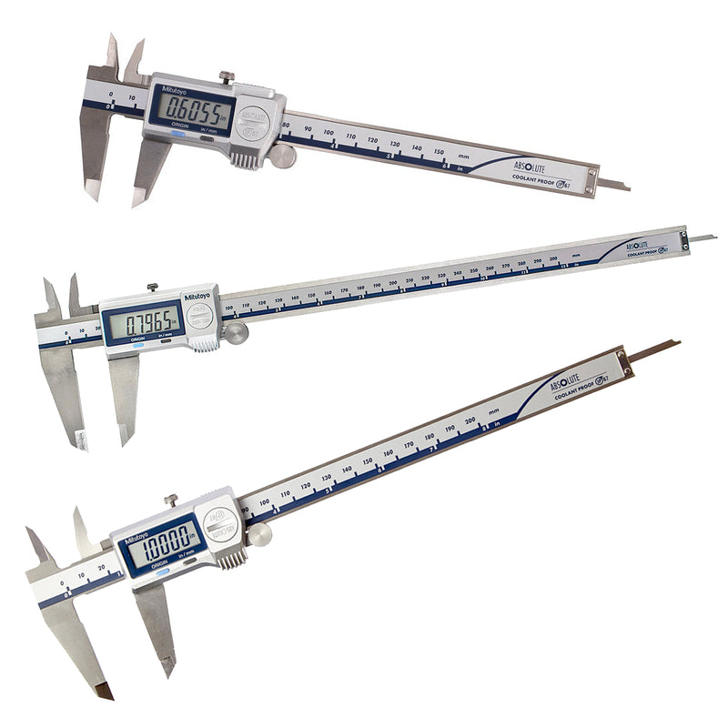 Thước kẹp điện tử Mitutoyo Absolute Coolant Proof 500 Series, hệ Inch/met, chống nước, kháng dầu