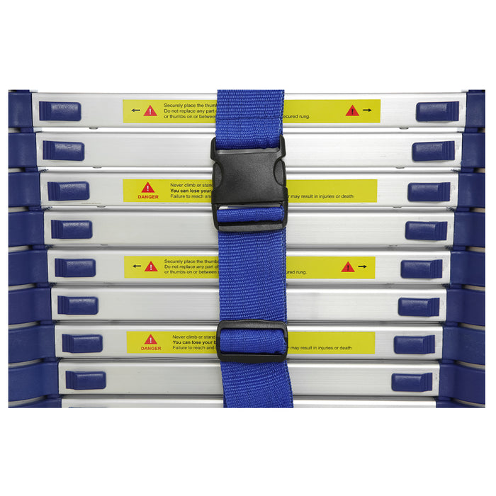 Thang nhôm rút đơn Nikawa NK, chiều cao tối đa từ 3.2m ~ 5.8m, số bậc thang từ 11 bậc ~ 15 bậc