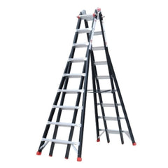NKB-49: Chiều cao tối đa 4.5m - Số bậc 2*9 - Trọng lượng 31kg