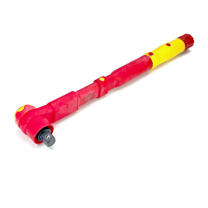 Cần siết bu lông chỉnh lực cách điện 1000V SATA , kích thước 1/2 inch, dãi lực từ 10 - 200 N.m, đạt tiêu chuẩn IEC/EN 60900