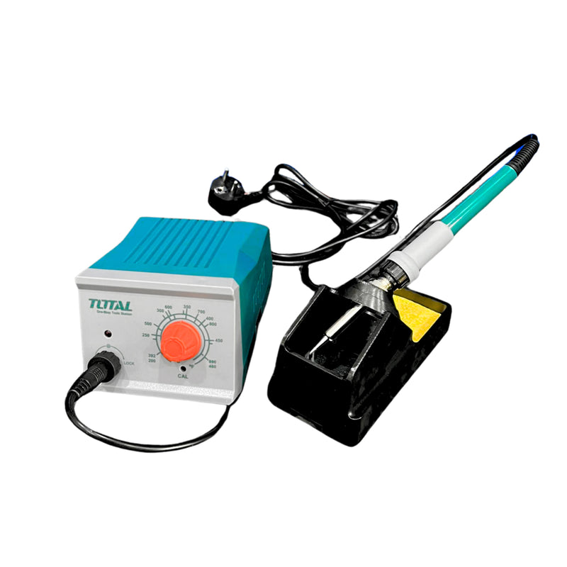 Trạm hàn chì công suất 60W kèm máy ổn định nhiệt Total TET160911