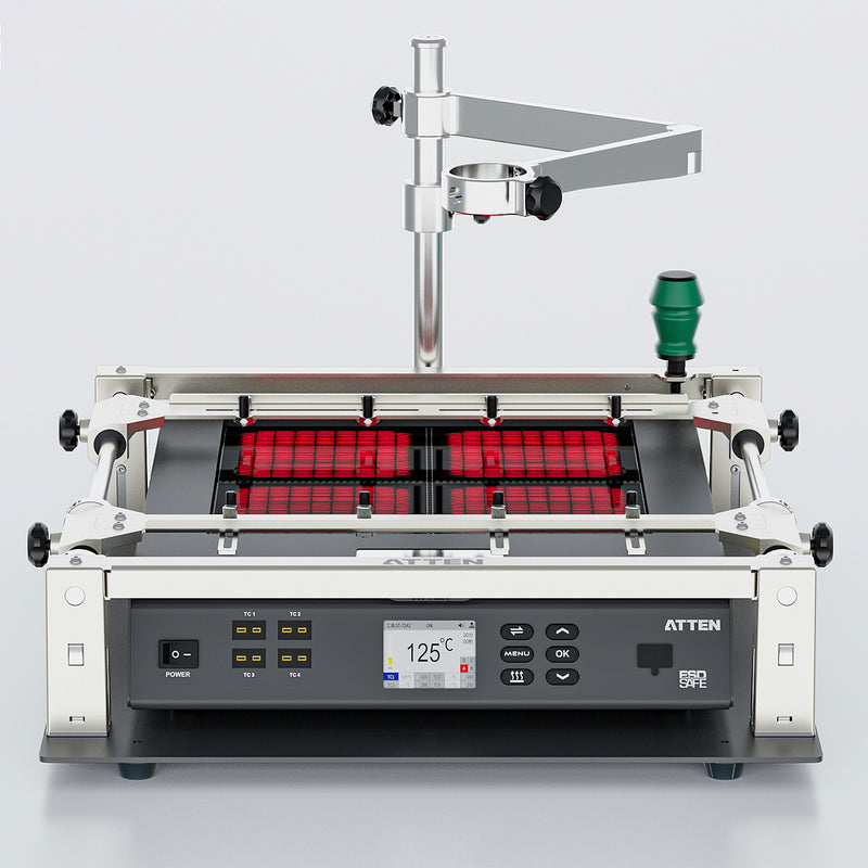 Máy làm nóng bo mạch trước khi hàn ATTEN ST-7242, công suất 2800W