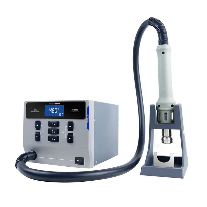 Trạm khò khí nóng ATTEN ST-862D, công suất 1000W, Max 480°C, hệ chuyên nghiệp