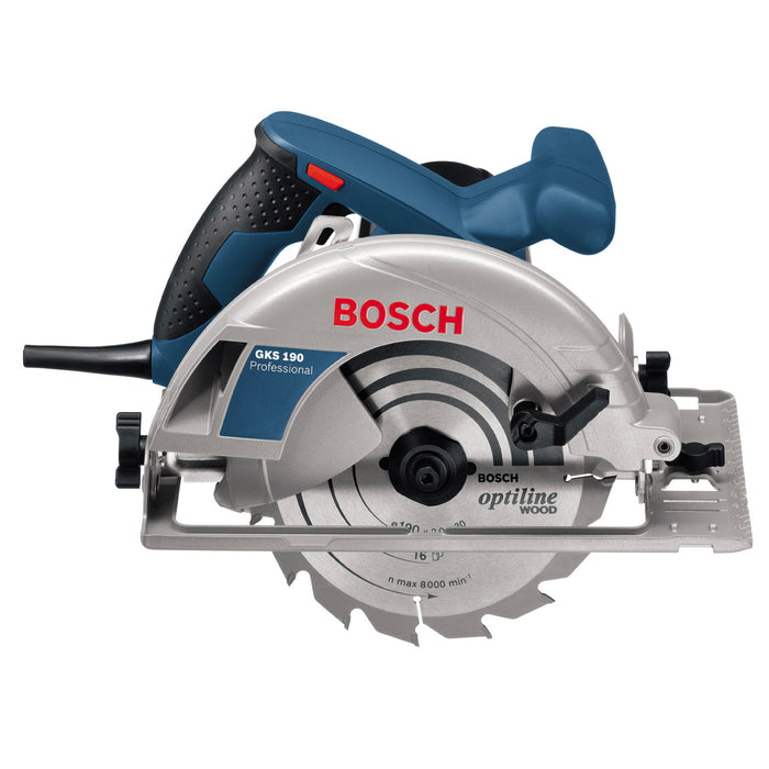 Máy cưa đĩa Bosch GKS 190, đường kính lưỡi 184mm, công suất 1400W, mã số 06016230K0