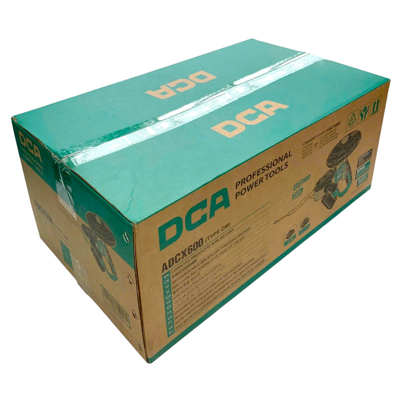 Máy luồn dây cáp Pin 20V Max DCA ADXC600, động cơ không chổi than, lực kéo 600N