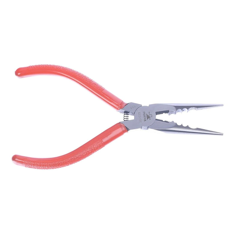Kìm mũi nhọn đa năng, có lò xo trợ lực Fujiya 320S-150 kích thước 150mm