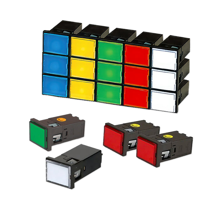 Đèn báo LED Module lắp ghép 40mm x 30mm, Hanyoung Nux CR40 Series