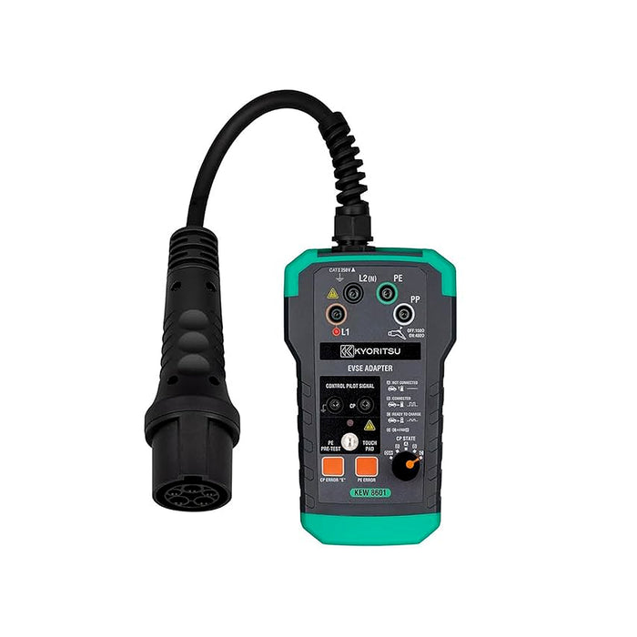 Bộ chuyển đổi kiểm tra EVSE Kyoritsu Kew 8601 cổng sạc type 1 (5 chân)