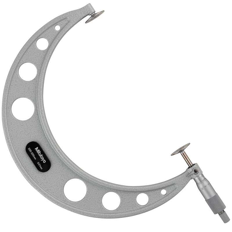 Panme Mitutoyo Series 123 - Disc Micrometers, đầu đo đĩa - đo bánh răng và rãnh hẹp