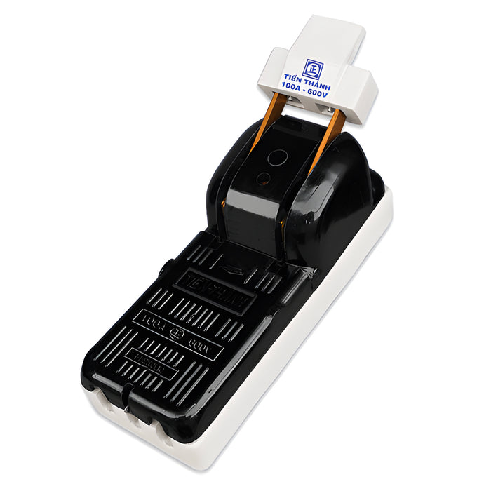 Cầu dao sứ chịu tải cao Tiến Thành, tiếp điểm đồng.