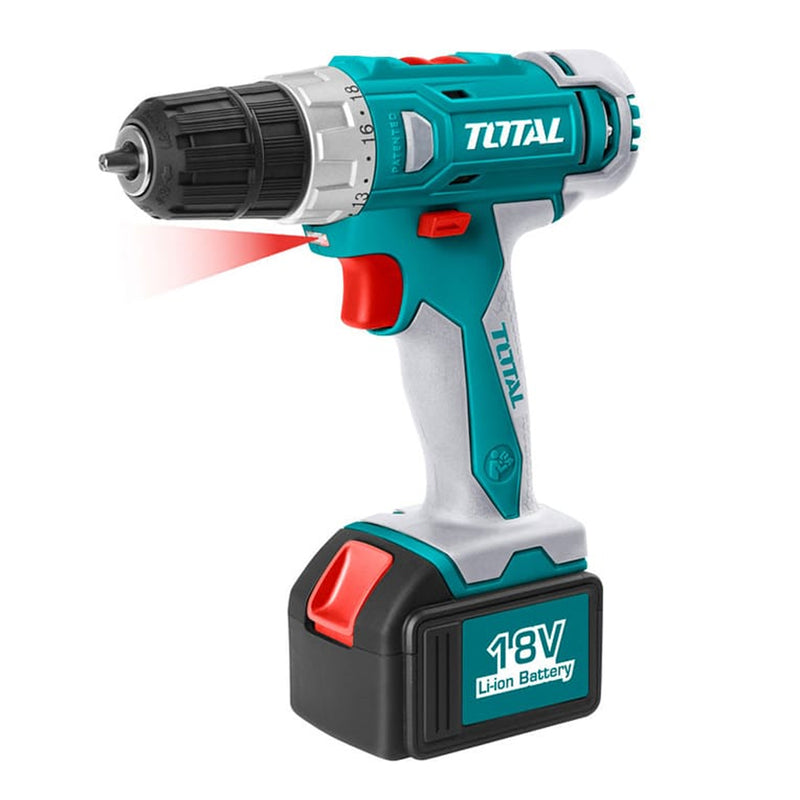 Máy khoan dùng Pin 18V Total TDLI228180 cốt 10mm