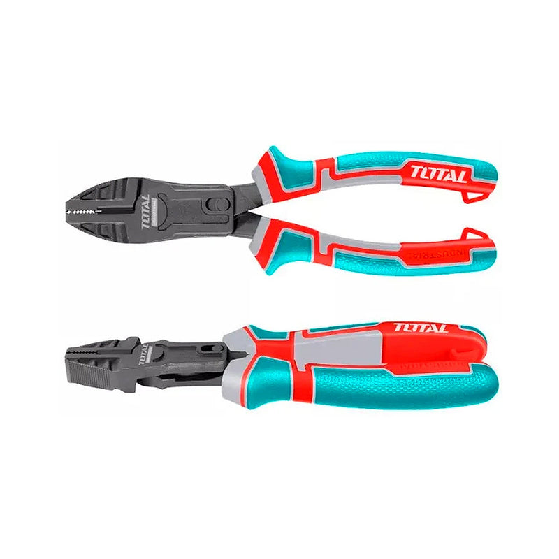 Kìm cắt trợ lực TOTAL THTC510706 kích thước 7 inch (180mm), chất liệu Cr-V phủ teflon