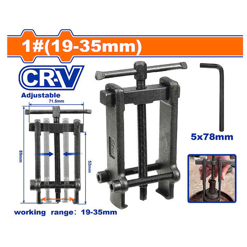 Cảo tháo vòng bi Wadfow, chiều dài hàm kẹp từ 52mm ~ 180mm