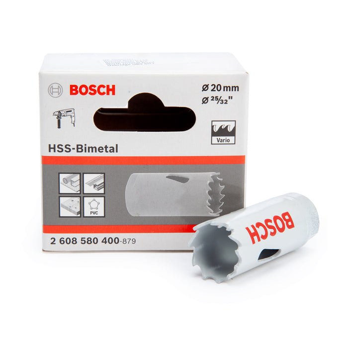 Mũi khoét lỗ Bosch dùng cho kim loại, đường kính từ 14mm - 30mm, dài 44mm, vật liệu thép HSS