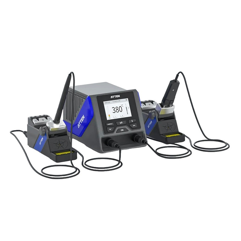 Trạm hàn và hút thiếc đa năng ATTEN GT-6150P / GT-6200P Series cao cấp, công suất 150W/200W, Max 500°C