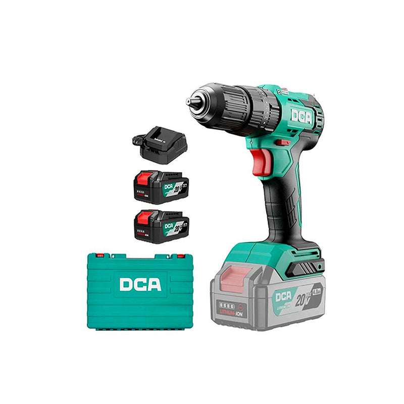 Máy khoan dùng Pin 20V DCA ADJZ2050 (động cơ không chổi Than)