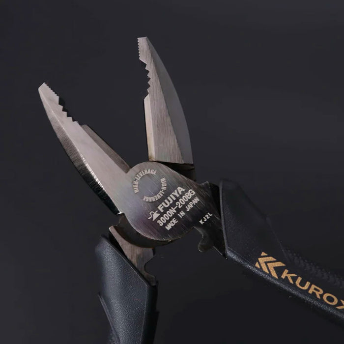 Kìm điện cắt cạnh trợ lực Fujiya Kurokin-Series, kích thước từ 200mm - 225mm. Tiêu chuẩn RoHS