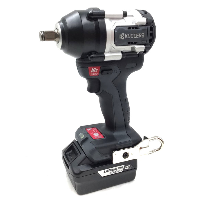 Máy siết bu lông cốt 1/2 inch (12.7mm) dùng Pin 18V Kyocera DIW185, lực siết tối đa 600Nm (Chưa bao gồm Pin + sạc)